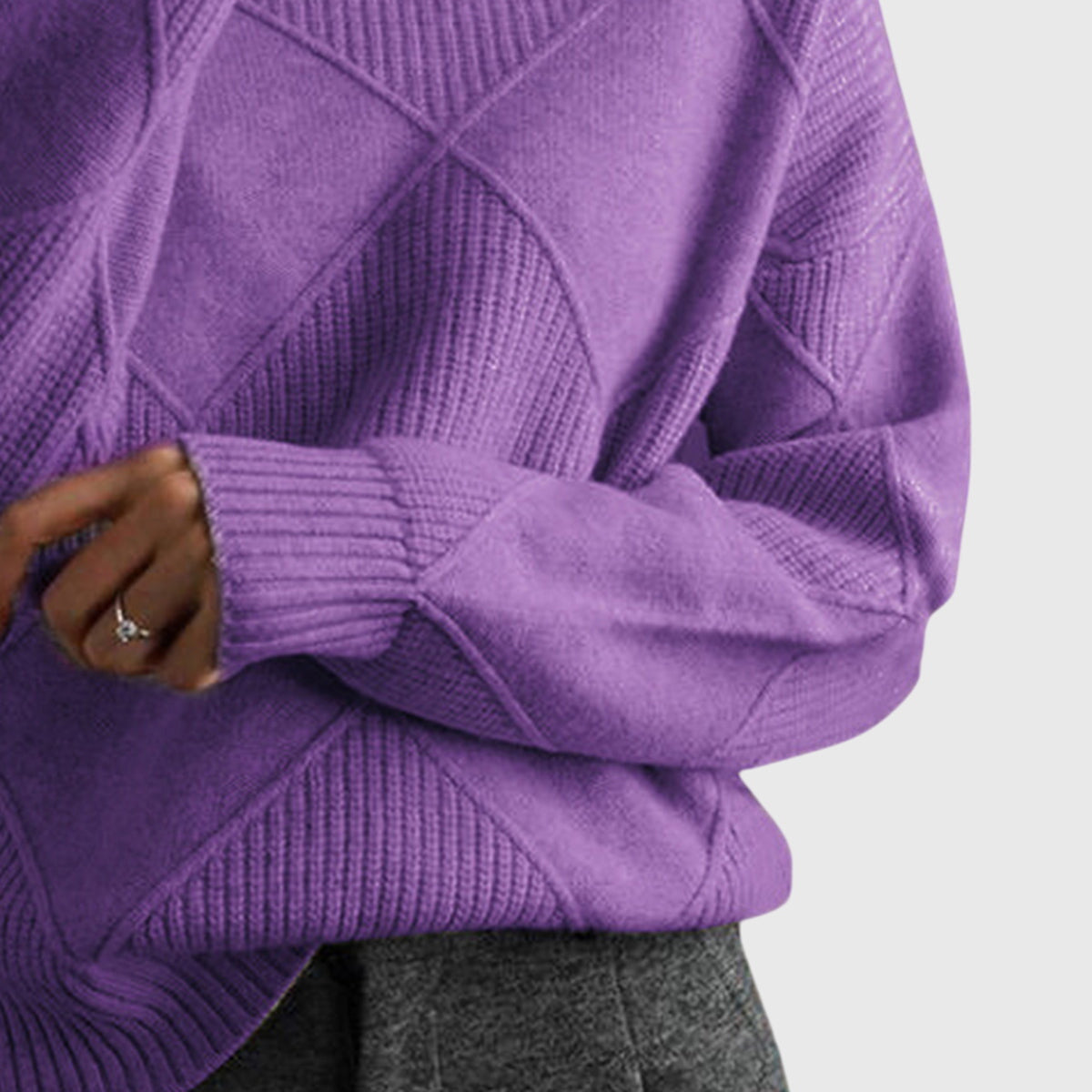 Angela™ - Rollkragenpullover