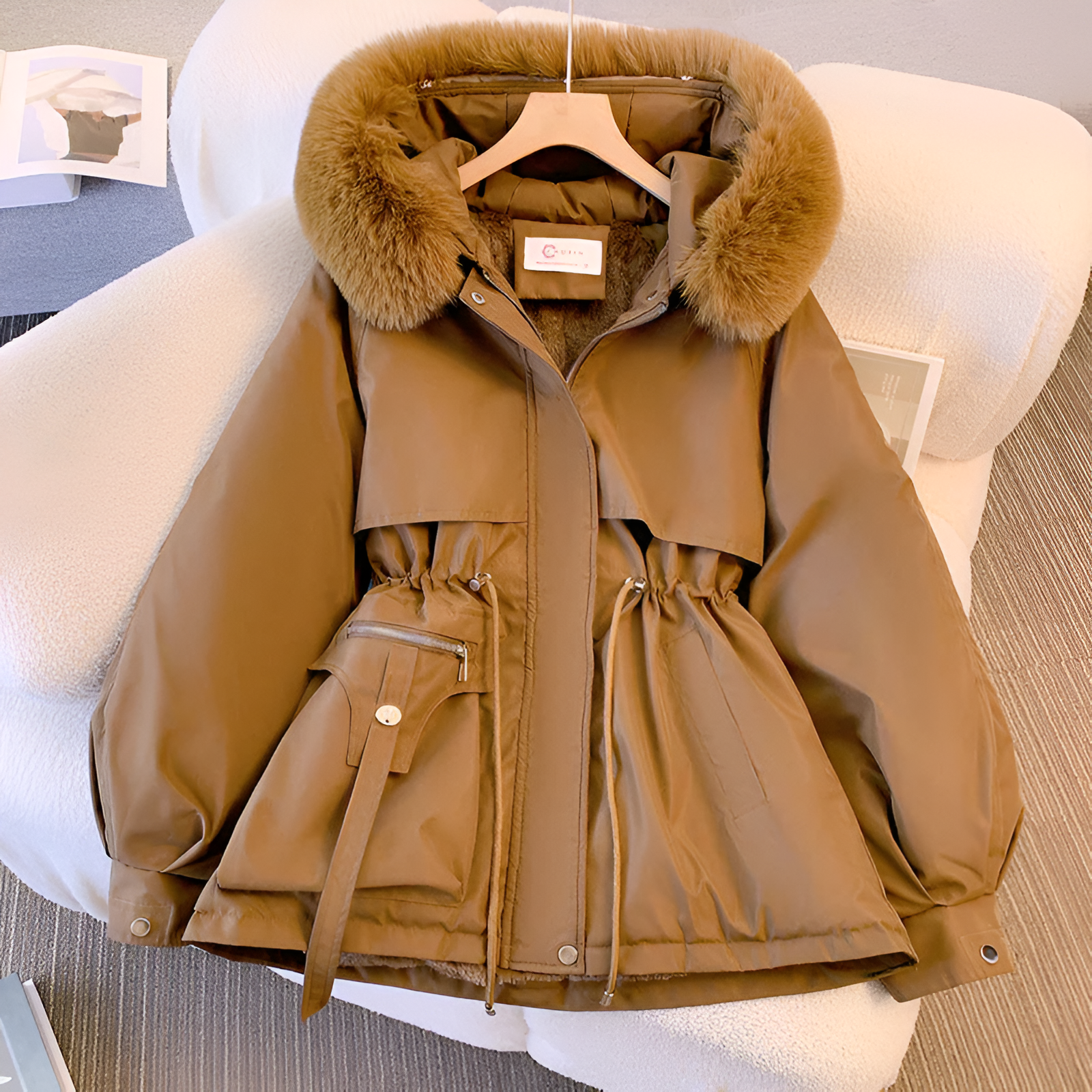 Amara™ | Luxus-Winterparka mit Fleecefutter